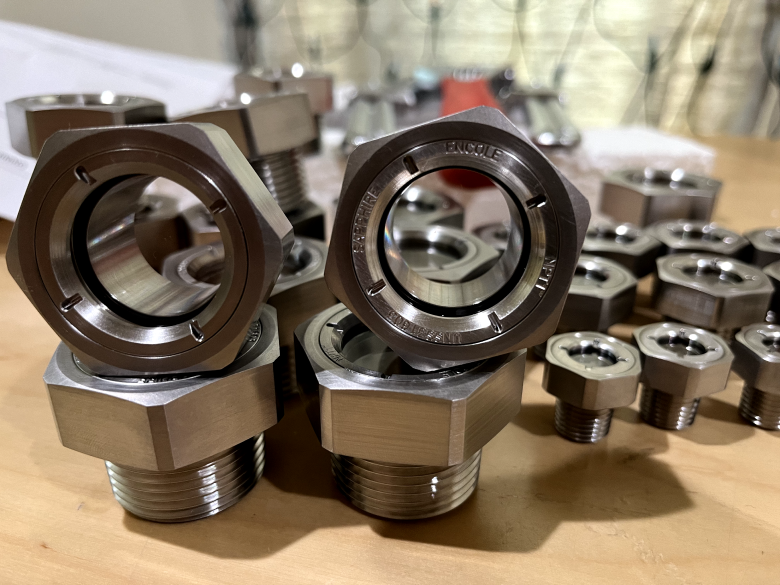 NPT encole high pressure sight glasses